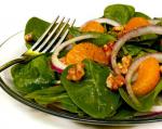 American Spinach and Orange Salad 1 Appetizer