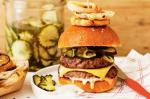 American Doubledecker Cheeseburgers Recipe Appetizer