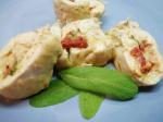 American Fontina Cheese and Red Sweet Pepper Stuffed Chicken Breasts Dinner