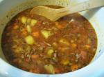 American Crock Pot Beef Vegetable Soup 4 Dinner