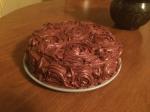 American Hersheys Chocolate Cake With Frosting Dessert