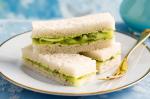Cucumber Sandwiches With Lemon Herb Butter Recipe recipe