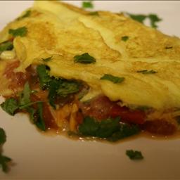 American Easy Southwestern Omelet Breakfast