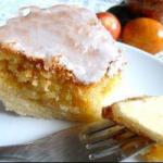 Cake depression with Almonds recipe