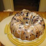 American Blueberry Pound Cake Dessert