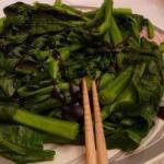 Chinese Baby Pak Choi with Oyster Sauce Appetizer