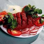 Arabic Raw Kibbeh Appetizer