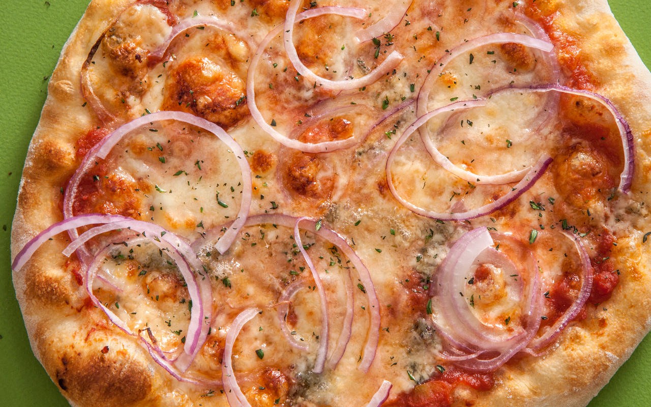 Italian Fourcheese Pizza Recipe Appetizer