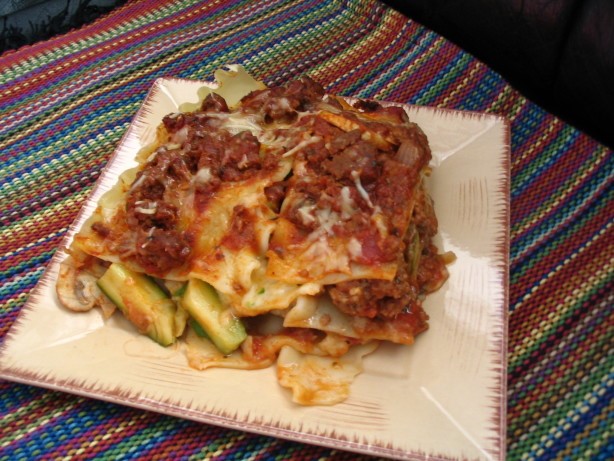 Italian Italian Zucchini Lasagna Dinner