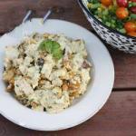 Canadian Chicken Curry Salad with Cashews and Grapes Appetizer