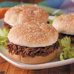 American Shredded Venison Sandwiches Appetizer