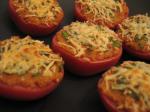 American Broiled Tomatoes With Horseradish Appetizer