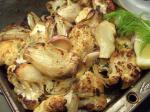 Canadian Roasted Cauliflower With Onions and Fennel Appetizer