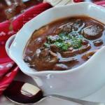 American Toma Term Mushroom Soup Appetizer