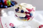 Canadian Berry And Mascarpone Trifle Recipe Appetizer