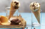 Canadian Cookies And Caramel dulche De Leche Ice Cream Cones Recipe Dessert