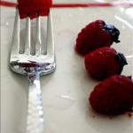 American Chocolate Filled Raspberries Dessert