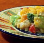 American Chicken Rice Broccoli  Cheese Casserole Dinner