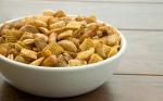 Canadian Spicy Cereal and Nut Mix Recipe Appetizer