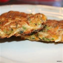 American Vegetable and Feta Latkes Recipe Appetizer