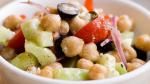 American Greek Garbanzo Bean Salad Recipe Appetizer