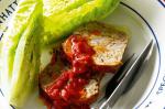 American Meatloaf With Tomato And Pancetta Sauce Recipe Appetizer