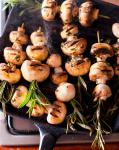 American Rosemary Skewers of Chargrilled Sherryscented Mushrooms Appetizer