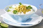 Indian Coconut Chickpea Curry Recipe Appetizer