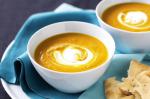 Indian Roasted Pumpkin And Carrot Soup Recipe Appetizer