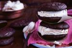 Canadian Caramelised White Chocolate Ice Cream And Brownie Sandwiches Recipe Dessert