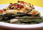 American Mediterranean Roasted Green Beans with Slivered Almonds Dinner