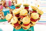 American Mini Hamburgers On Sticks Recipe Appetizer
