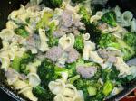 American Cavatelli With Broccoli and Sausage Appetizer