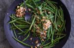 Panroasted Green Beans With Golden Almonds Recipe recipe