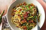 American Asparagus And Crispy Prociutto Spaghettoni Recipe Appetizer