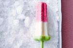 American Raspberry And Vanilla Icy Poles Recipe Dessert