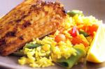 Canadian Madras Fish With Turmeric and Vegetable Rice Recipe Dinner