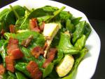 American Spinach Salad with Hot Bacon Dressing 9 Dinner