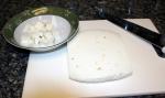 Indian Reduced Fat Homemade Cheese  Indian Paneer Appetizer