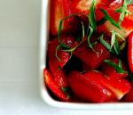 Indian Strawberry Salad With Orange Blossom Water Dessert