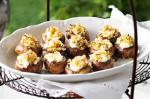 Italian Ricotta Mushrooms With Thyme Pangrattato Recipe Appetizer