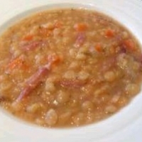 British Slow Cooker Split Pea and Ham Soup Soup