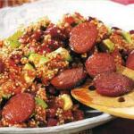 Spanish Quinoa Salad with Avocado and Chorizo 2 Appetizer