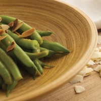 Canadian Coconut Almond Green Beans Appetizer