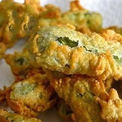 American Deep Fried Dill Pickles Recipe Appetizer