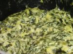 American Spinach  Artichoke Dip With Smoked Mozzarella Appetizer