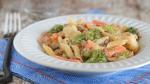 American Weeknight Sausage and Cheesy Vegetable Penne Pasta Appetizer
