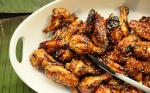 American Sweet Soyglazed Chicken Wings Recipe Appetizer