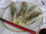 American Tuna Spring Rolls With Limesoy Sauce Dinner