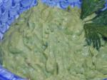 American Guacamole With Roasted Garlic Appetizer